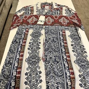 ZARA Paisley SS short